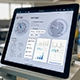 tablet report airco systeem